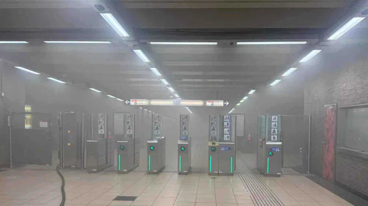 Bruxelles Les stations de métro Ribaucourt, Simonis et IJzer évacuées après la fumée