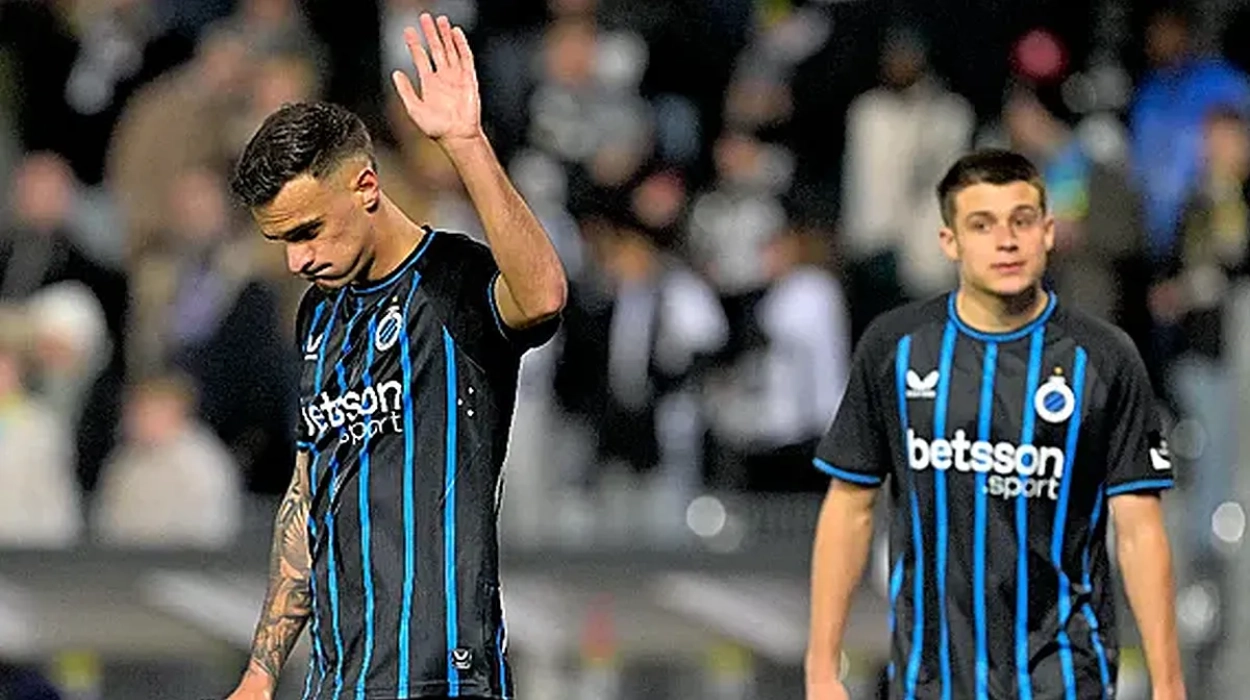 Éliminés de Coupe de Belgique, les joueurs du Club Bruges pète les plombs