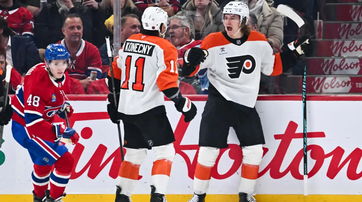 Flyers à deux points du sommet NHL en pause