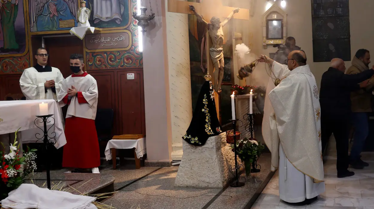 Frappe israélienne sur une église de Gaza 21 morts et plusieurs blessés