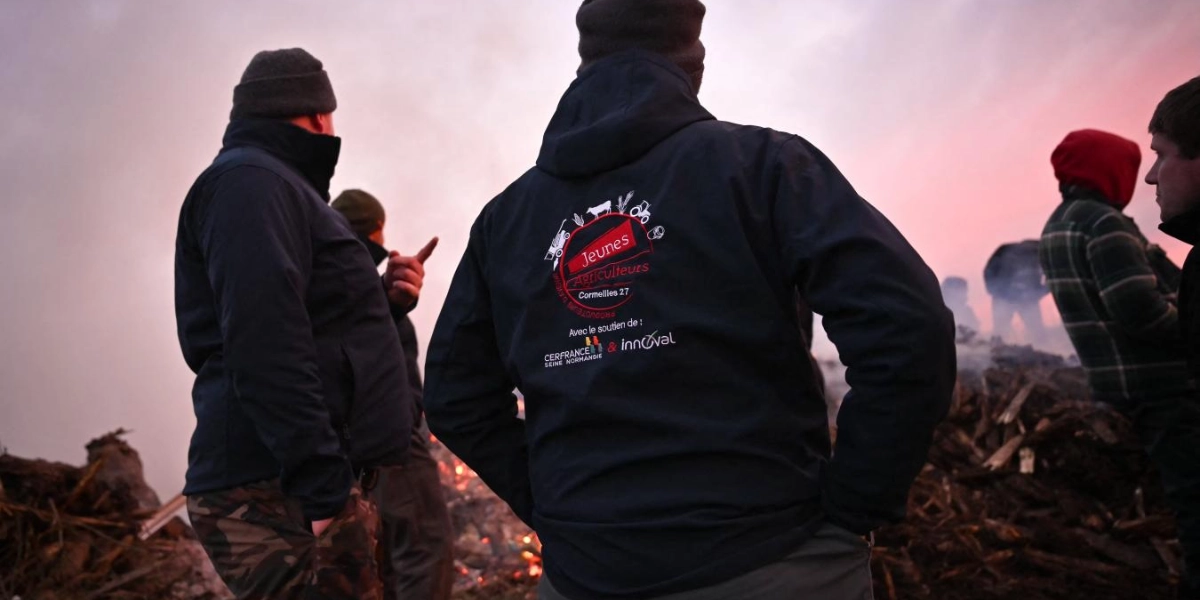 Grogne du monde agricole - L'action d'agriculteurs à l'aéroport d'Ostende pourrait durer plusieurs jours