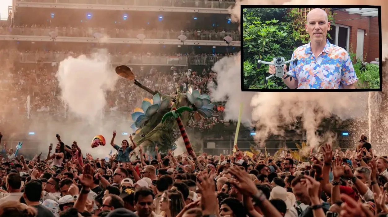 Interdiction des drones à Tomorrowland Tom Hubert écope d’une amende de 2 000 €