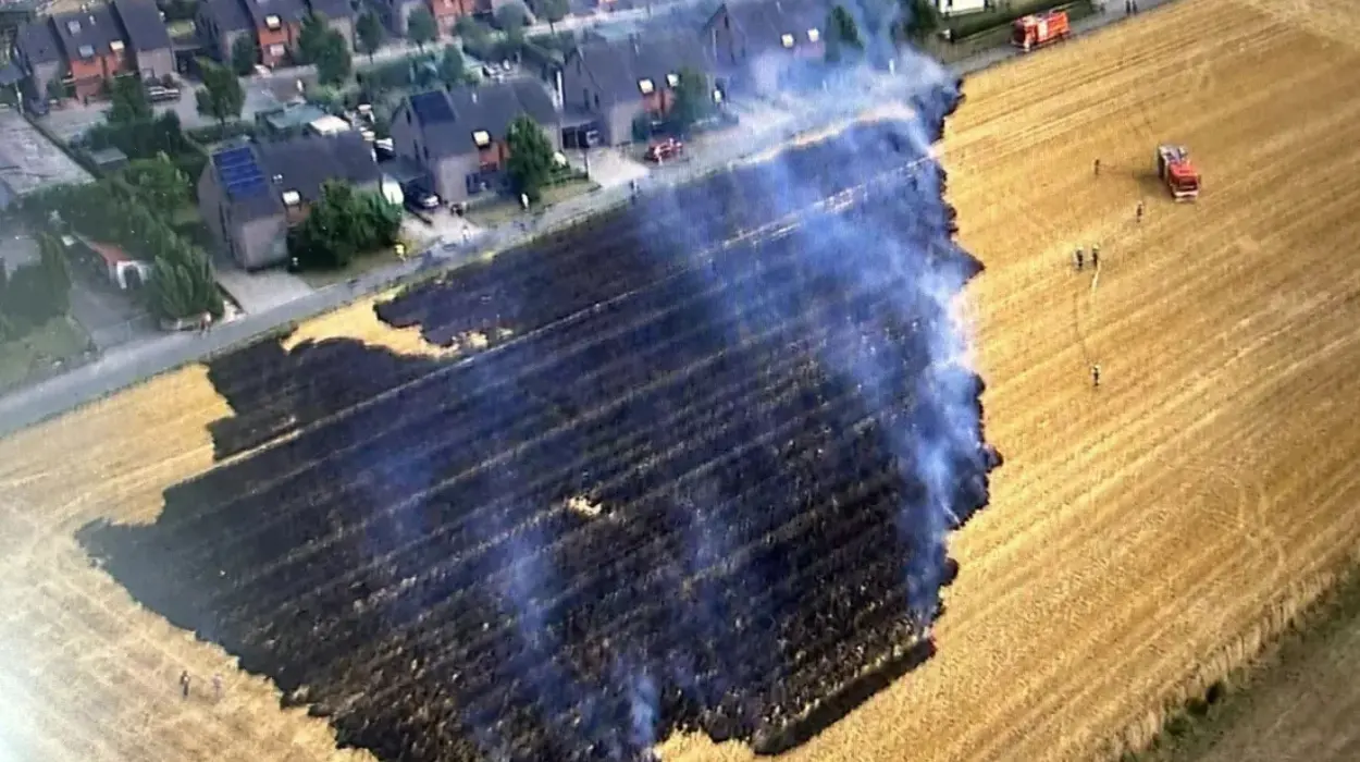 La chaleur et la sécheresse provoquent des incendies à Dilbeek et en Brabant flamand