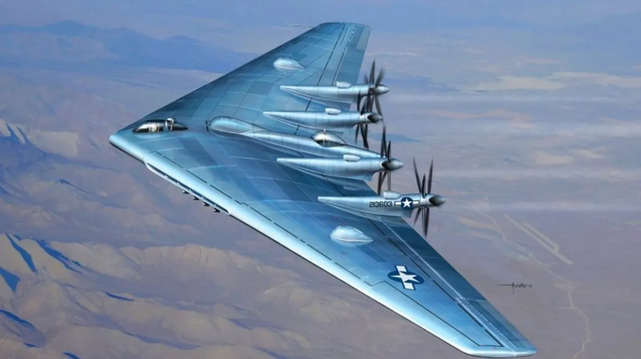 Northrop YB-35 Le bombardier en aile volante révolutionnaire
