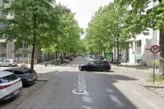 Réaménagement de la rue Guimard à Bruxelles plus de verdure moitié moins de places de parking