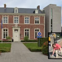 Sonia Crabbé de Tremelo rejoint la protestation de la ligne rouge pour la paix à Gaza