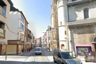 Stapelstraat fermée à Saint-Trond après un affaissement de 30 centimètres