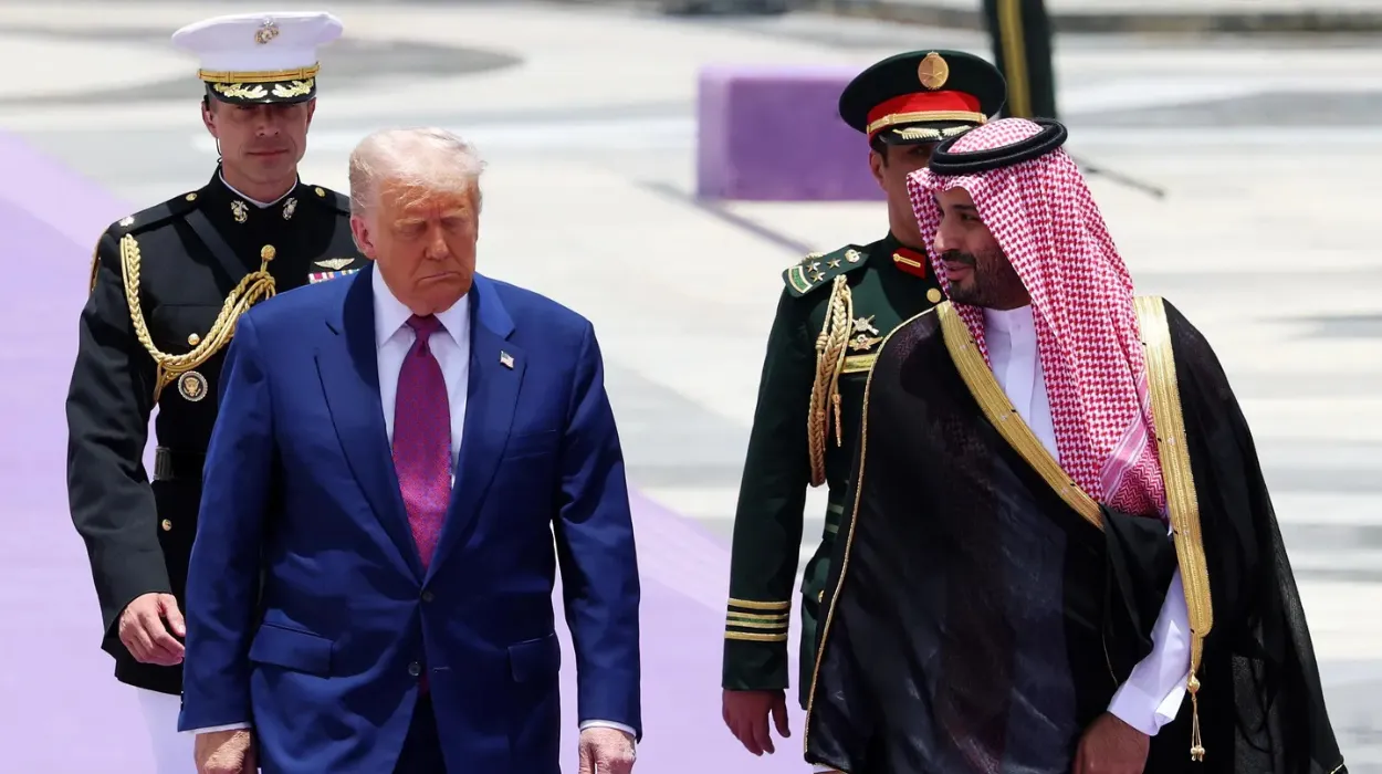 Trump entame sa tournée au Moyen-Orient par une visite en Arabie saoudite