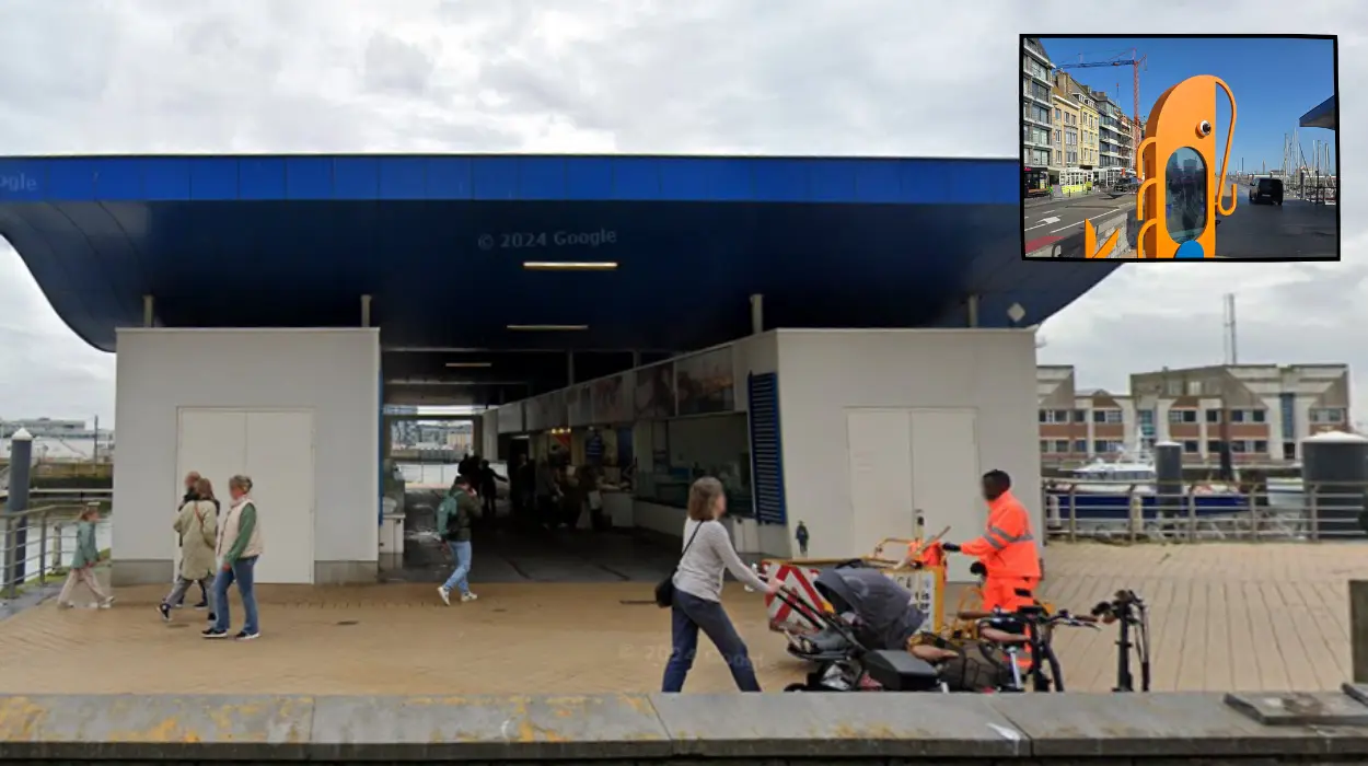 Un écran en forme de crevette au Vistrap d’Ostende sensibilise les touristes à la pêche