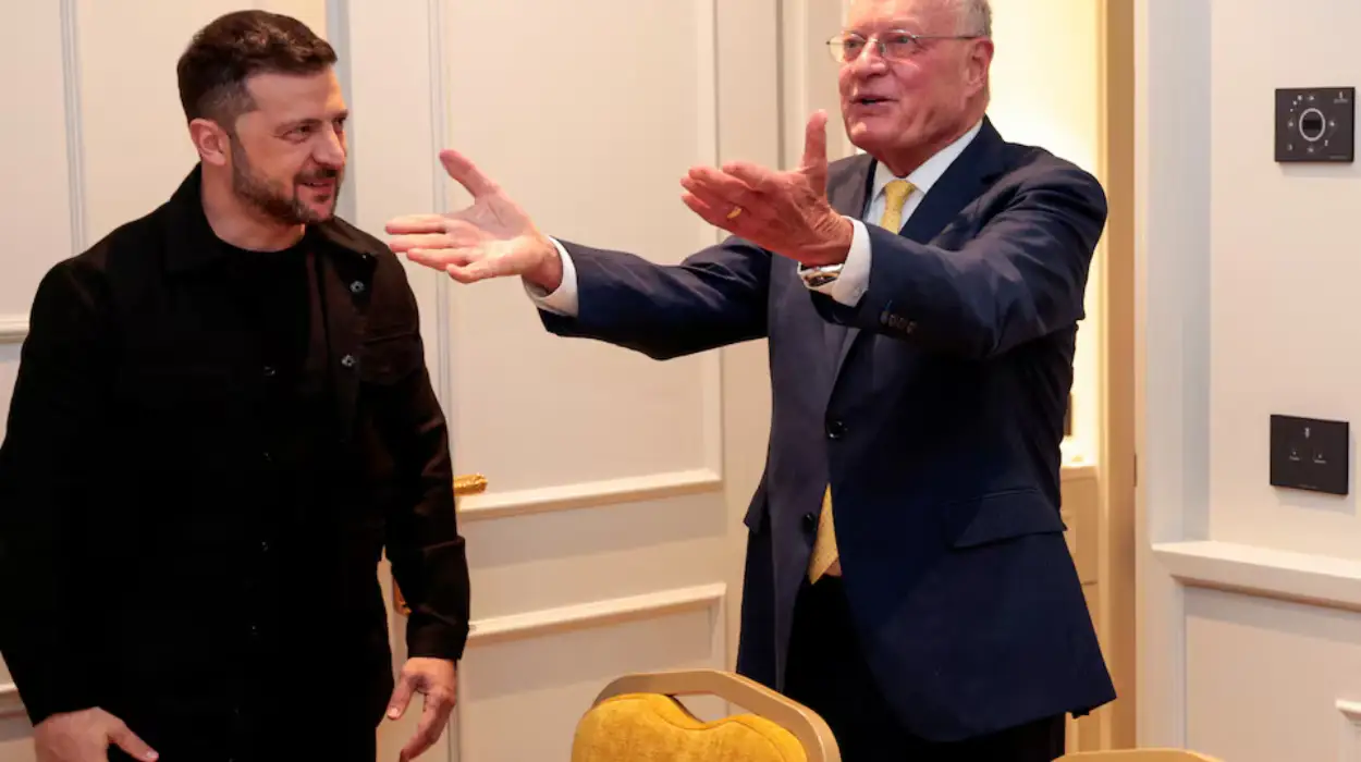 Zelensky salue une réunion « productive » avec l’envoyé américain Kellogg